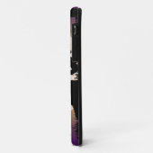 Coques Case-Mate iPhone Sorcière mystique, Chat noir, Pleine lune (Dos/Gauche)