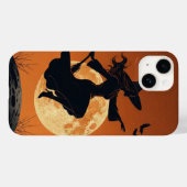 Coques Case-Mate iPhone Sorcière volante (Verso (horizontal))