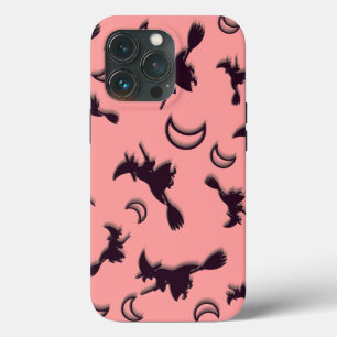 Case-Mate iPhone Case Sorcière volante entre la moitié de la lune à Hall