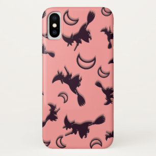 Case-Mate iPhone Case Sorcière volante parmi la demi-lune à la nuit d'Ha