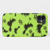 Coques Case-Mate iPhone Sorcière volante parmi les étoiles à Halloween nui (Dos (Horizontal))