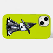 Coques Case-Mate iPhone Sorcière Westie KiniArt (Verso (horizontal))