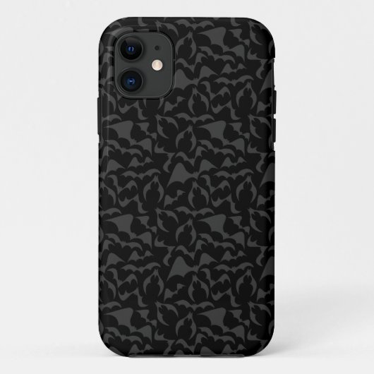 Coques Case-Mate iPhone Sorts de chauves-souris gothiques vampires (Dos)