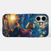 Coques Case-Mate iPhone Soudage Floral-Abstrait Soudage Art (Verso (horizontal))