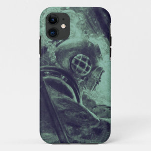 Coque iPhone 11 Soudure industrielle vintage de plongeur autonome