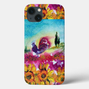COQUES POUR iPhone SOUFFLE ET ROOSTER NOIR