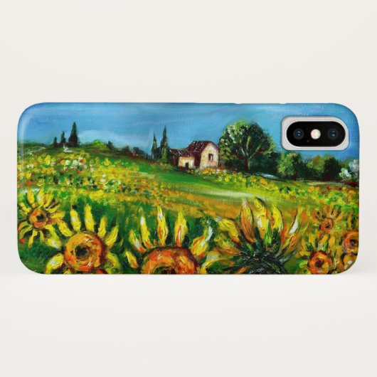 COQUES Case-Mate iPhone SOUFFRANCES ET CAMPAGNE EN TOSCANE (Dos (Horizontal))