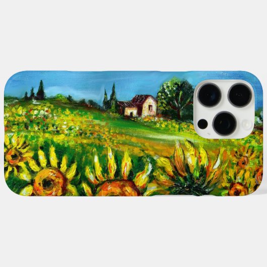 COQUES Case-Mate iPhone SOUFFRANCES ET CAMPAGNE EN TOSCANE (Verso (horizontal))