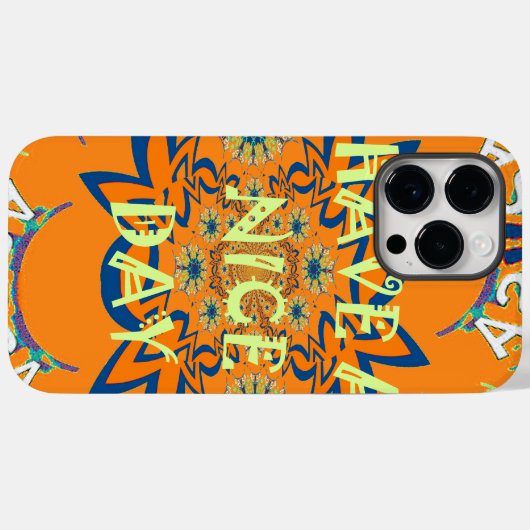 Coques Case-Mate iPhone Souhaits vibrants : Avoir une belle journée Art De (Verso (horizontal))