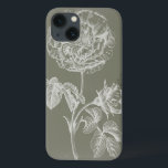 Coques Pour iPhone Soulagement floral I<br><div class="desc">Floral</div>