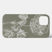 Coques Case-Mate iPhone Soulagement floral I (Verso (horizontal))