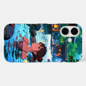 Coques Case-Mate iPhone Sources thermales d'hiver Onsen (Verso (horizontal))