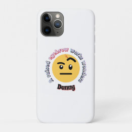 Case-Mate iPhone Case Sourcils Sassy : Un Sourcil Levés Fait des Merveil