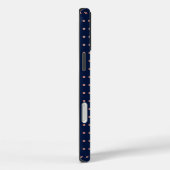 Coques Case-Mate iPhone Souriez, Dieu vous aime" (Deep Blue & Beige Editio (Verso / Droite)