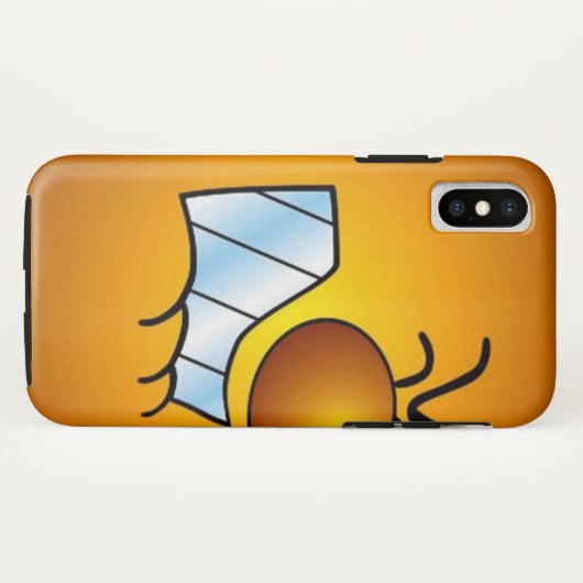 Coques Case-Mate iPhone Souriez - Je souffre - (Dos (Horizontal))