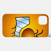 Coques Case-Mate iPhone Souriez - Je souffre - (Verso (horizontal))