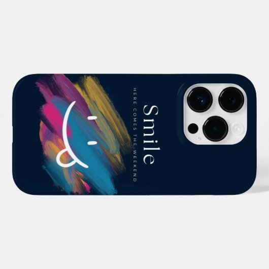 Coques Case-Mate iPhone Sourire (Verso (horizontal))