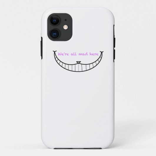 Coques Case-Mate iPhone Sourire de chat de Cheshire (Dos)