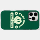 Coques Case-Mate iPhone sourire faux super espions Sweat à capuche (Verso (horizontal))