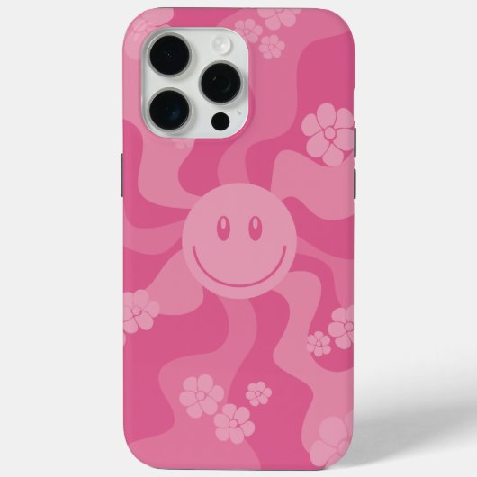 Coques Case-Mate iPhone Sourire - rose (Verso)