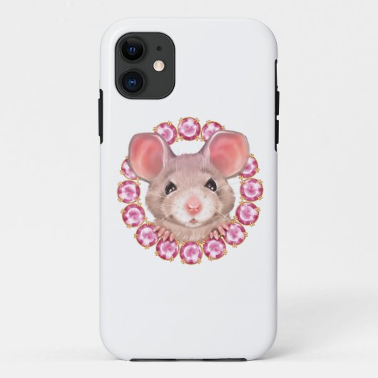 Coques Case-Mate iPhone Souris (Dos)