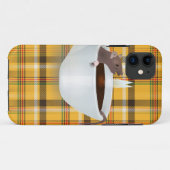 Coques Case-Mate iPhone souris à café (Dos (Horizontal))