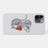 Coques Case-Mate iPhone Souris avec coeur (Dos (Horizontal))