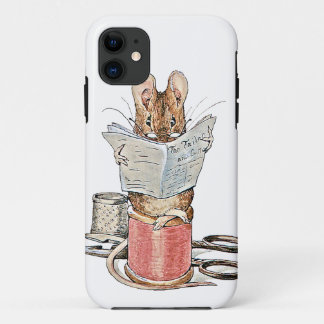 Etui iPhone Case-Mate Souris de tailleur sur la bobine du fil