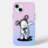 Coques Case-Mate iPhone Souris Kitty KiniArt (Verso)