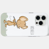 Coques Case-Mate iPhone Souris mignonne avec musique flute (Verso (horizontal))