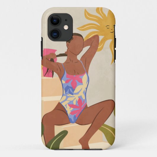 Coques Case-Mate iPhone Sous le soleil souriant (Dos)