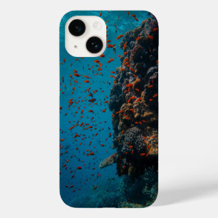 Coque Pour iPhone 14 Sous l'eau, corail, poisson