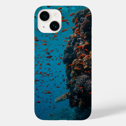 Coques Case-Mate iPhone Sous l'eau, corail, poisson (Verso)