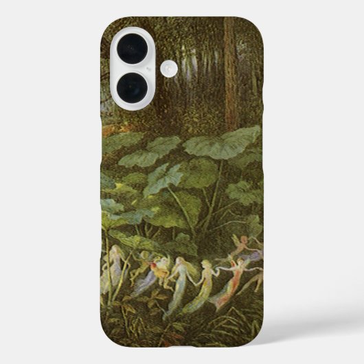 Coques Case-Mate iPhone Sous les Feuilles de Dock par Richard Doyle, Fairy (Verso)