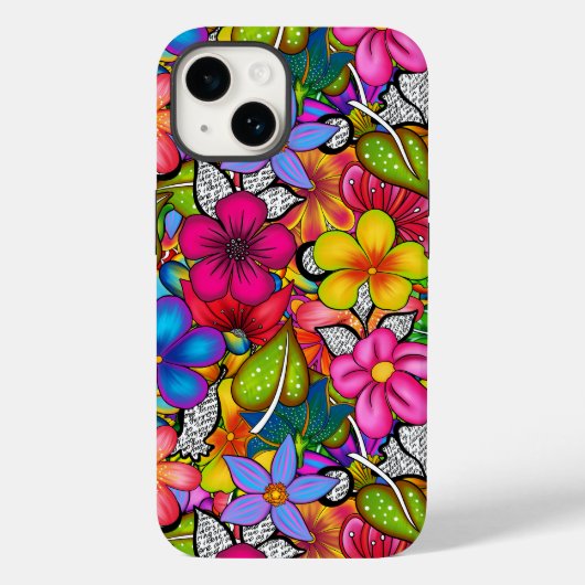 Coques Case-Mate iPhone Sous Les Tropiques (Verso)