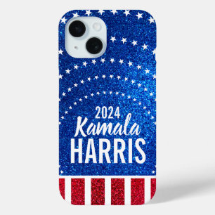 Coque Pour iPhone 15 Soutenez Kamala Harris 2024 Progrès et unité