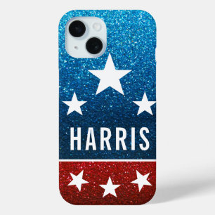 Coque Pour iPhone 15 Soutenez Kamala Harris 2024 Progrès et unité
