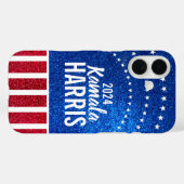 Coques Case-Mate iPhone Soutenez Kamala Harris 2024 Progrès et unité (Verso (horizontal))
