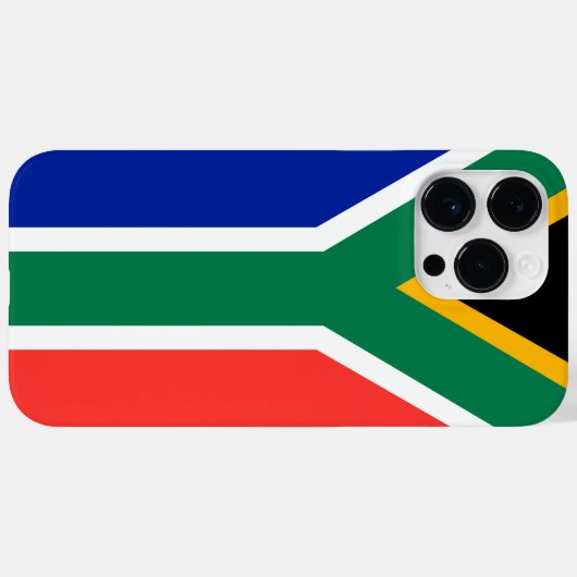 Coques Case-Mate iPhone South Africa Flag Cell Phone Case (Verso (horizontal))