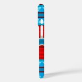 Coques Case-Mate iPhone Southwest River Canyon Geometric Red Turquoise (Verso / Gauche)