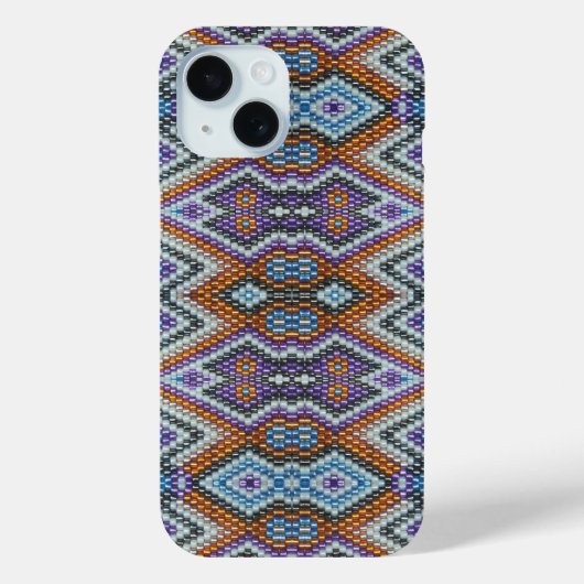 Coques Case-Mate iPhone Southwestern Bead Art (Verso)