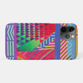Coques Case-Mate iPhone southwestern borders and triangles collage (Dos (Horizontal))