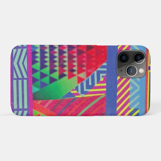 Coques Case-Mate iPhone southwestern borders and triangles collage (Dos (Horizontal))