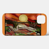 Coques Case-Mate iPhone Southwestern Skies Art Abstrait (Verso (horizontal))