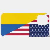 Coques Case-Mate iPhone Soutien américain à l'Ukraine Sherpa Blanket (Verso (horizontal))