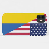 Coques Case-Mate iPhone Soutien américain à l'Ukraine Sherpa Blanket (Dos (Horizontal))