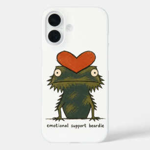 Coques iPhone 16 Soutien émotionnel Beardie Dragon barbu Art