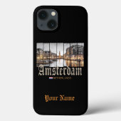 Coques Case-Mate iPhone Souvenir d'Amsterdam Netherlands (Verso)
