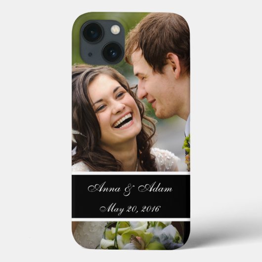 Coques Case-Mate iPhone Souvenir de photo de mariage (Verso)