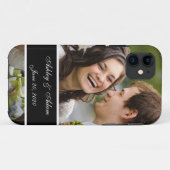 Coques Case-Mate iPhone Souvenir de photo de mariage (Dos (Horizontal))